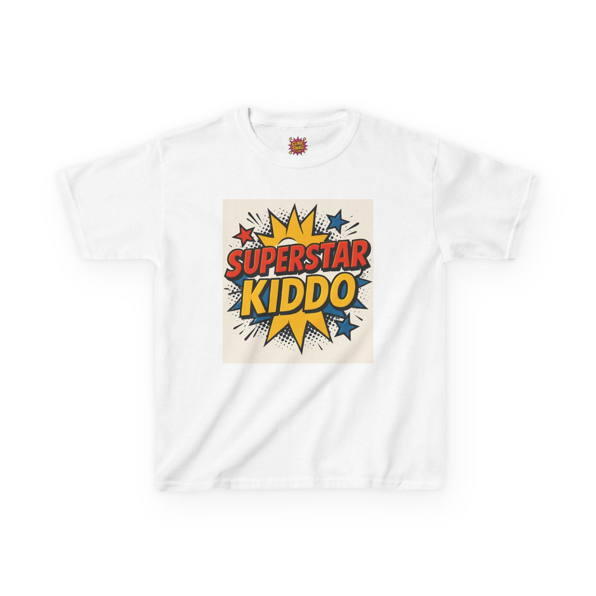 Superstar Kiddo Kids Tee — Patient Backup Shirt