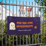 Now Boo-king Appointments Halloween Banner – Front Desk