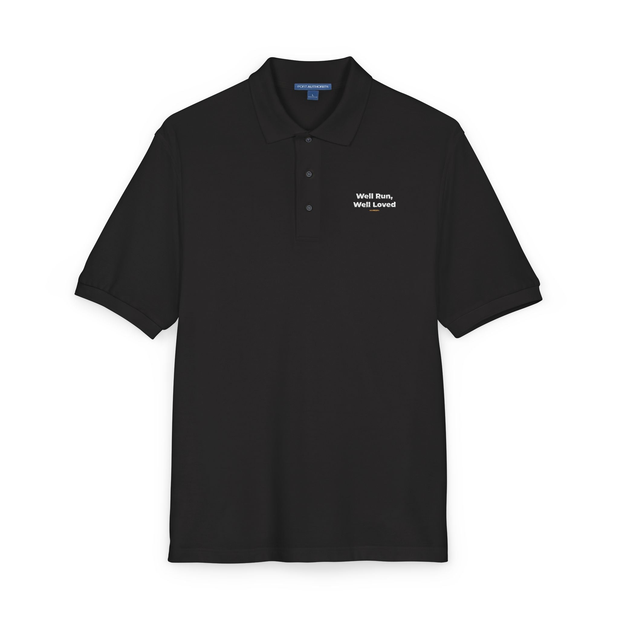 Well Run, Well Loved Embroidered Polo – Clinic Owner