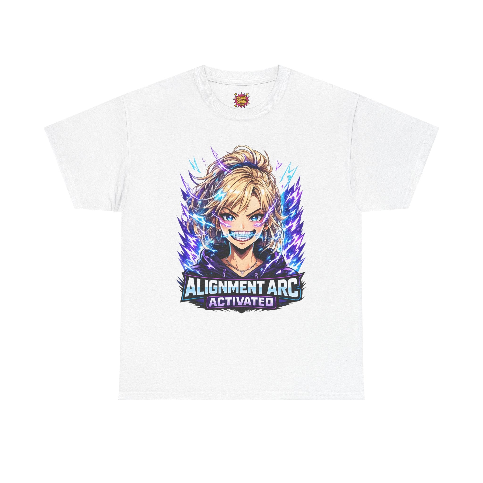 Unisex Heavy Cotton Tee - "Alignment Arc Activated"