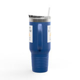 Insulated Travel Mug, 40oz - "Therapy Boss Brew Best Served With Miracles" Perfect for Coffee Lovers | Treat Yourself |  Great Gift for Clinic Owners, Bosses, and VIPs | Travel Tumbler [...]