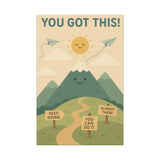 Inspirational Canvas Art - You Got This!