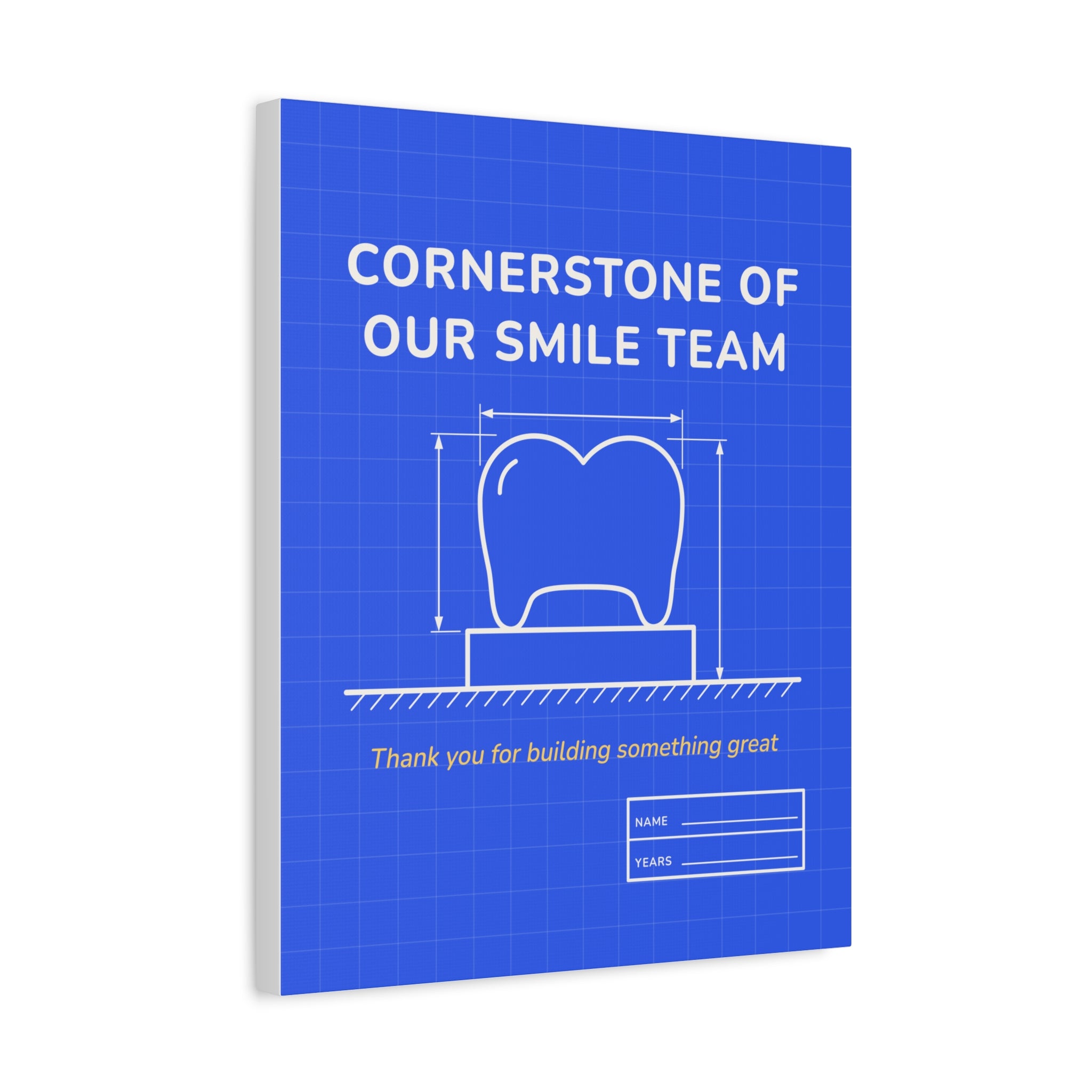 Cornerstone of Our Smile Team Canvas — Dental Team